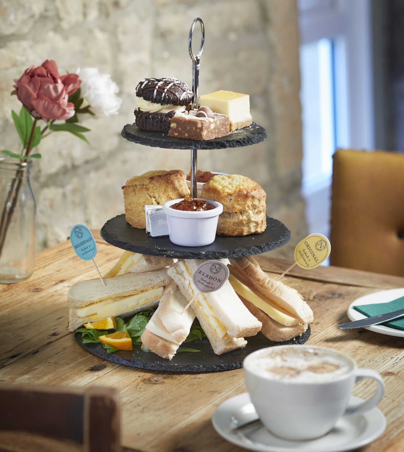 Cheese Lovers Afternoon Tea @ The Cheese Loft Northumberland - Staff ...